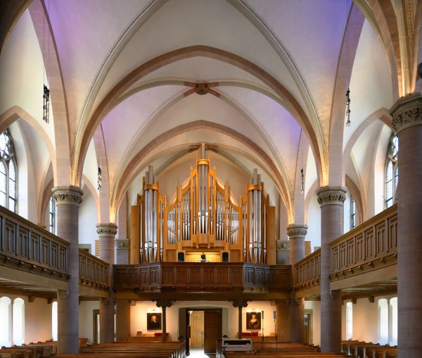 Foto der Paschenorgel Martin-Luther-Kirche