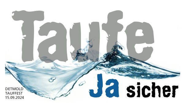 Logo Taufe - Ja sicher